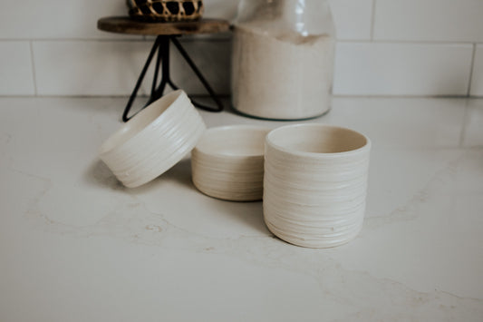 Containers | Set of 3 | Textured