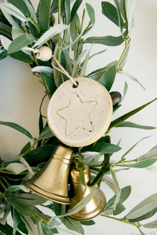 CHRISTMAS | Ornament | Large Circle | Rustic